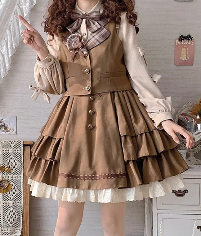 suspender Check trolley tatini treatment skirt