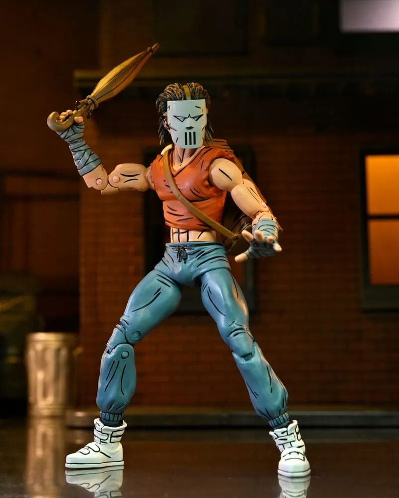 Teenage Mutant Ninja Turtles (Mirage Comics) Action Figure Casey Jones in Red shirt 18 cm