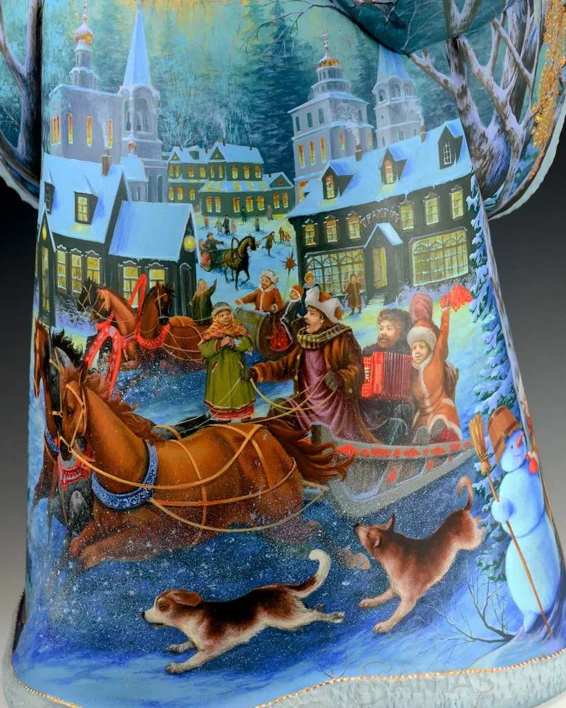 The Enchanting Season - 24" Scenic Russian Santa