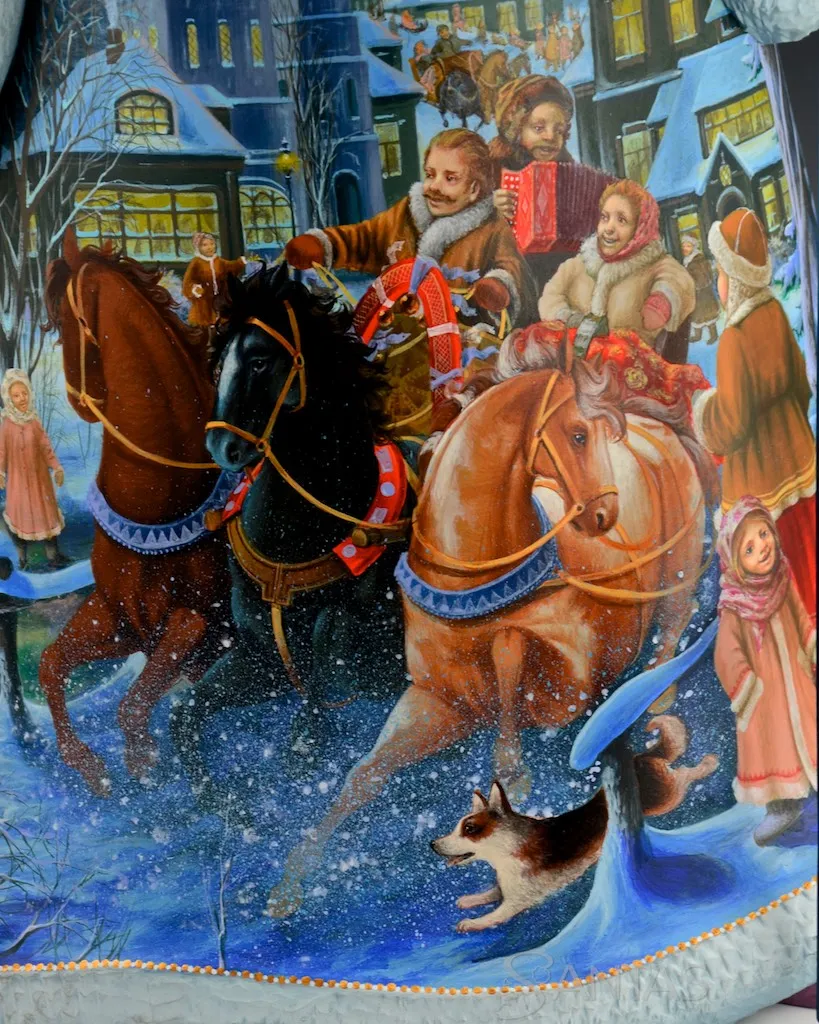 The Enchanting Season - 24" Scenic Russian Santa