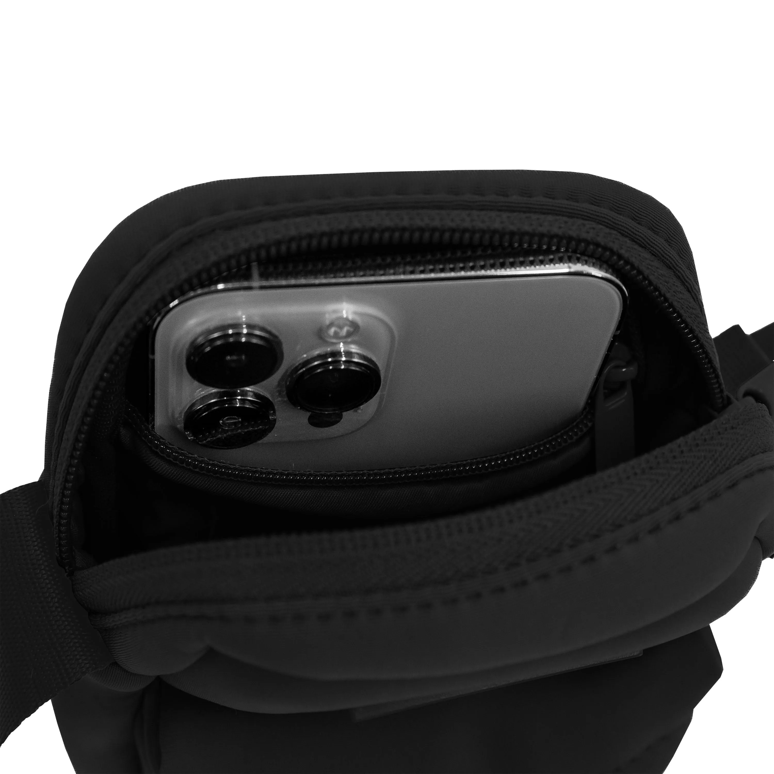 THE MINI CROSS BODY - BLACK