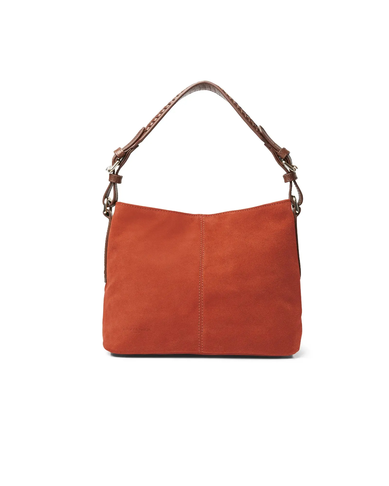 The Mini Tetbury Tote Bag - Sunset Orange Suede