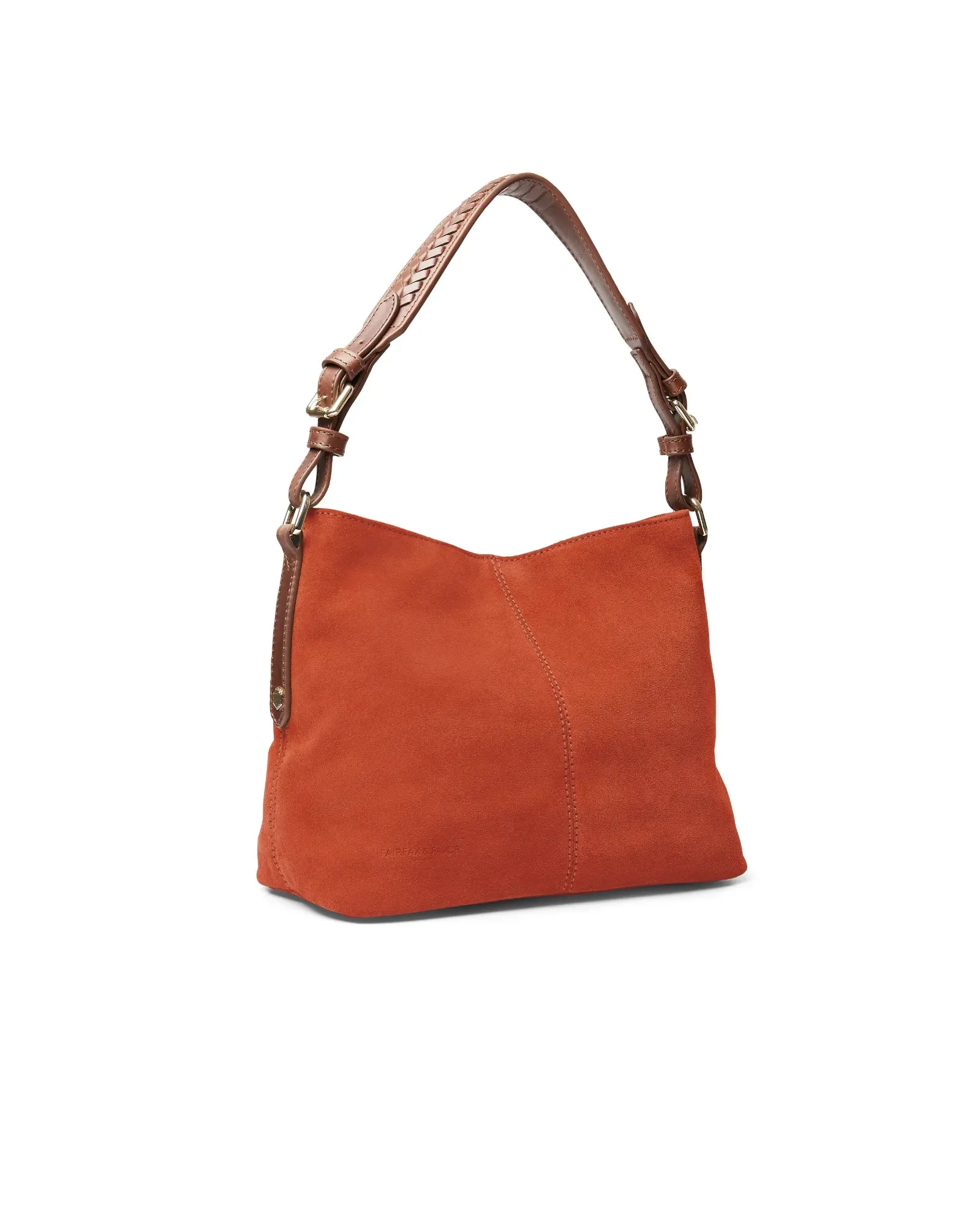 The Mini Tetbury Tote Bag - Sunset Orange Suede