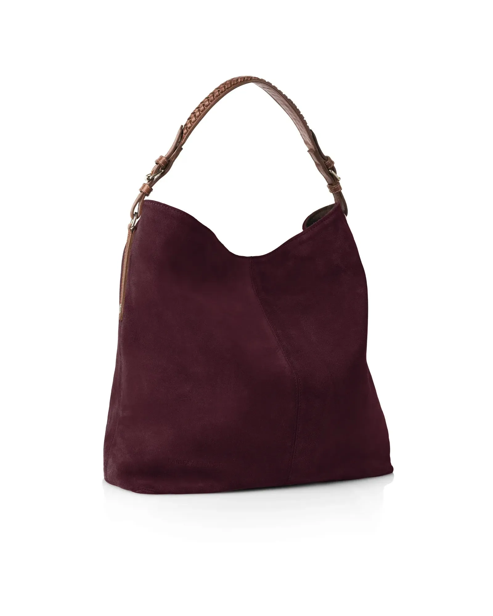 The Tetbury Tote Bag - Plum Suede