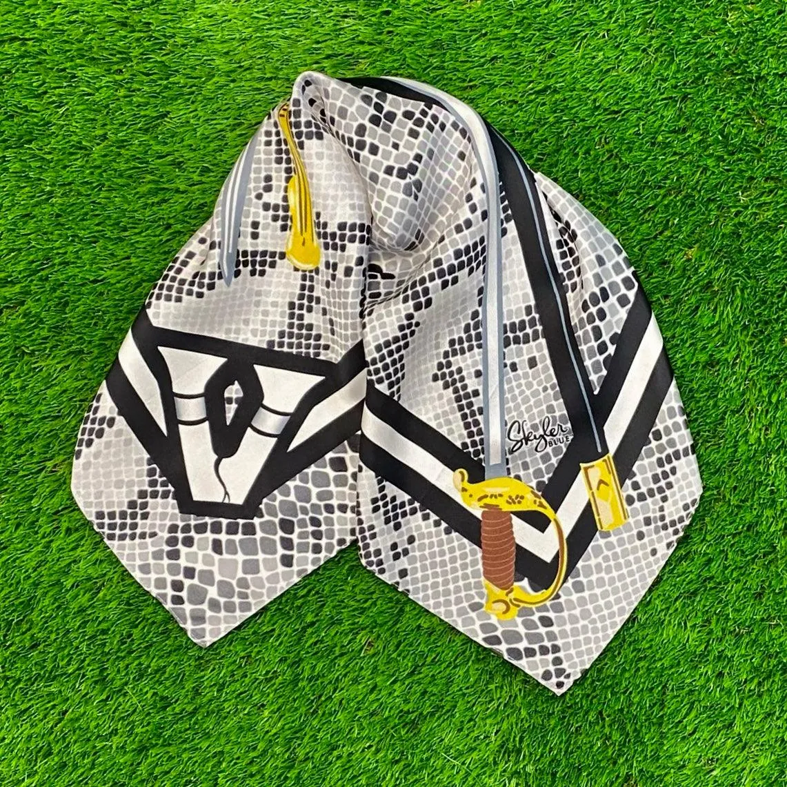The Vandegrift Clear Small Studded Bag