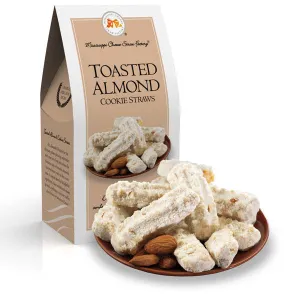 Toasted Almond Straws 3.5 oz.