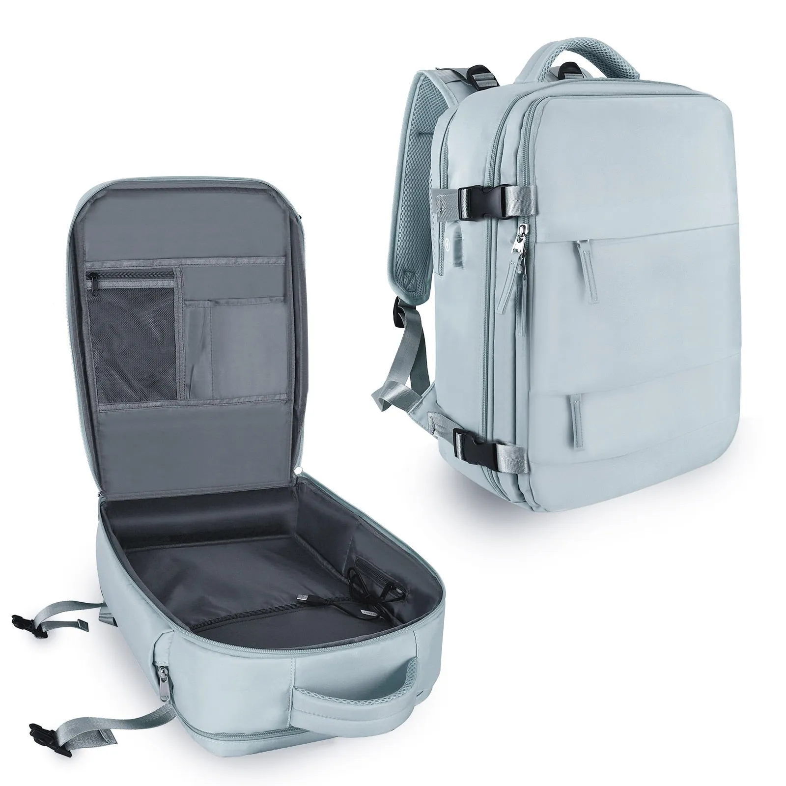 Travel Backpack Mochila De Viaje Large Capacity Waterproof Wet And Dry Partition Outdoor Sports Laptop Backpack With USB