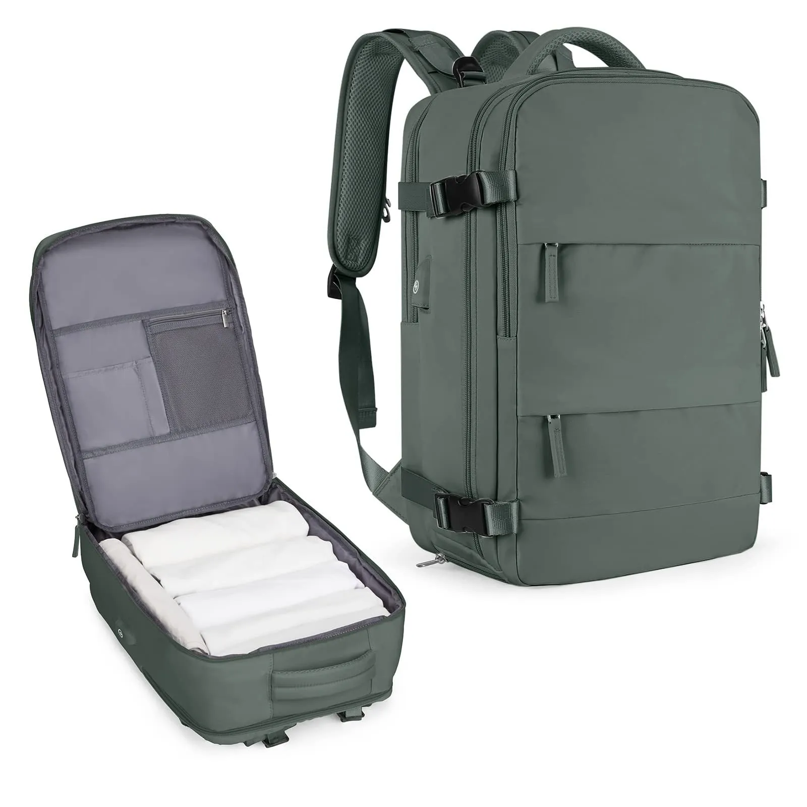 Travel Backpack Mochila De Viaje Large Capacity Waterproof Wet And Dry Partition Outdoor Sports Laptop Backpack With USB
