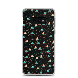 Triangular Candied Black Samsung Case