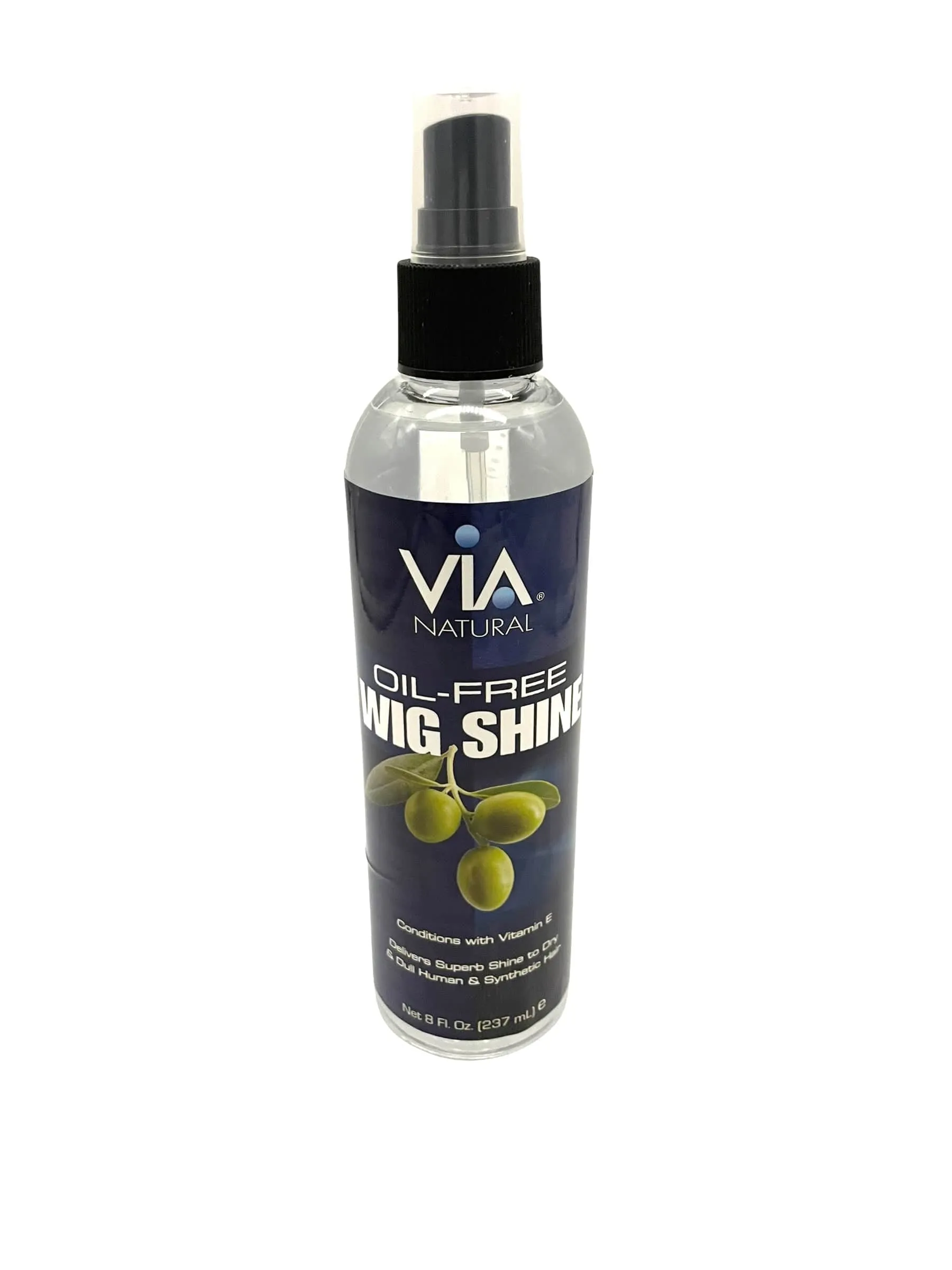 Via Natural Wig Shine Oil Free Spray 8oz