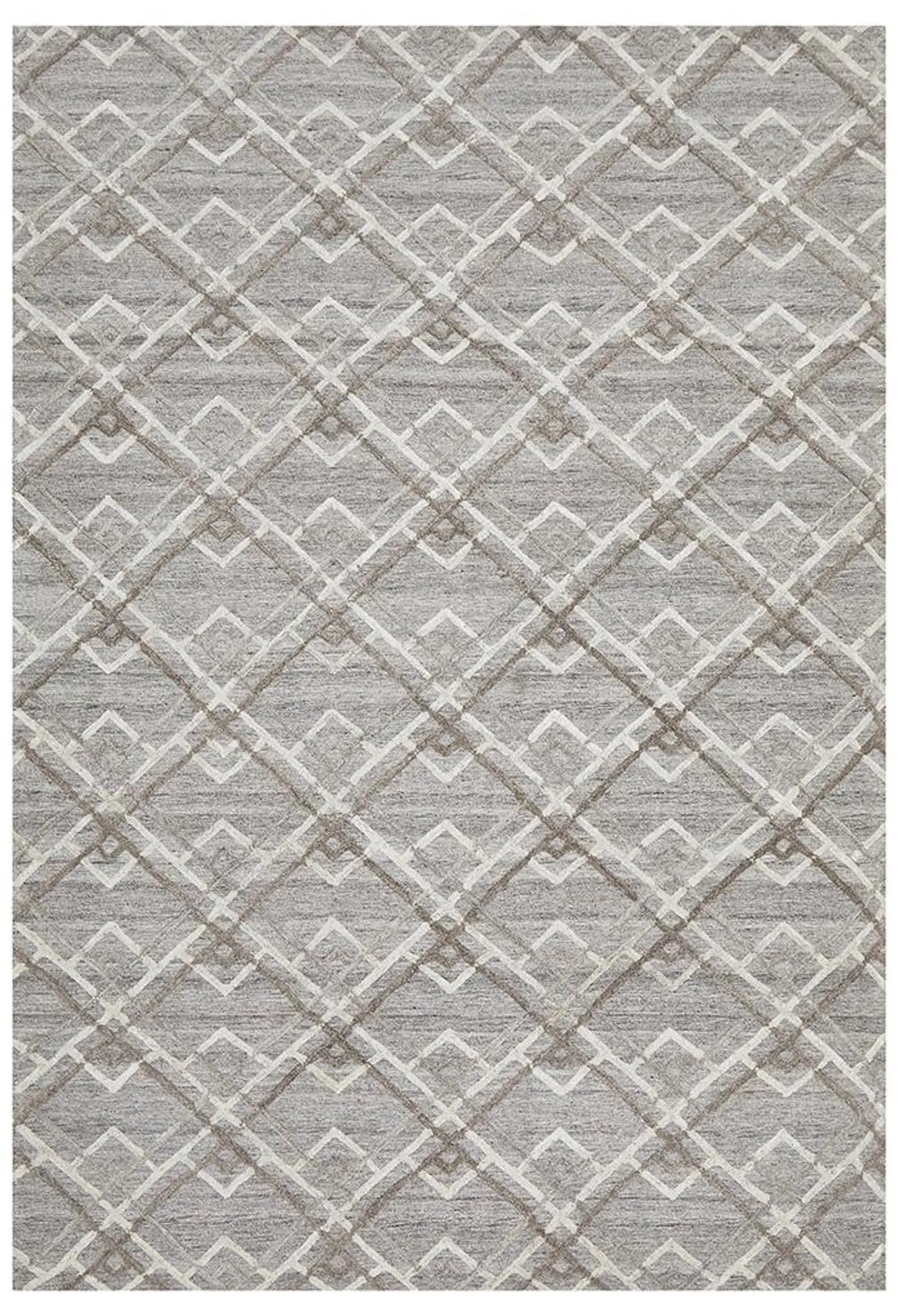 Vicenza Winter Silver Stream Modern Rug