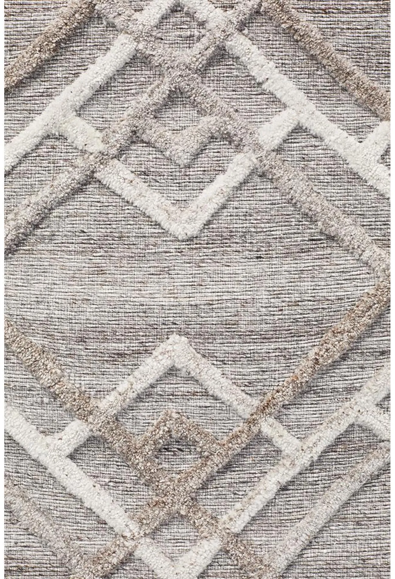 Vicenza Winter Silver Stream Modern Rug