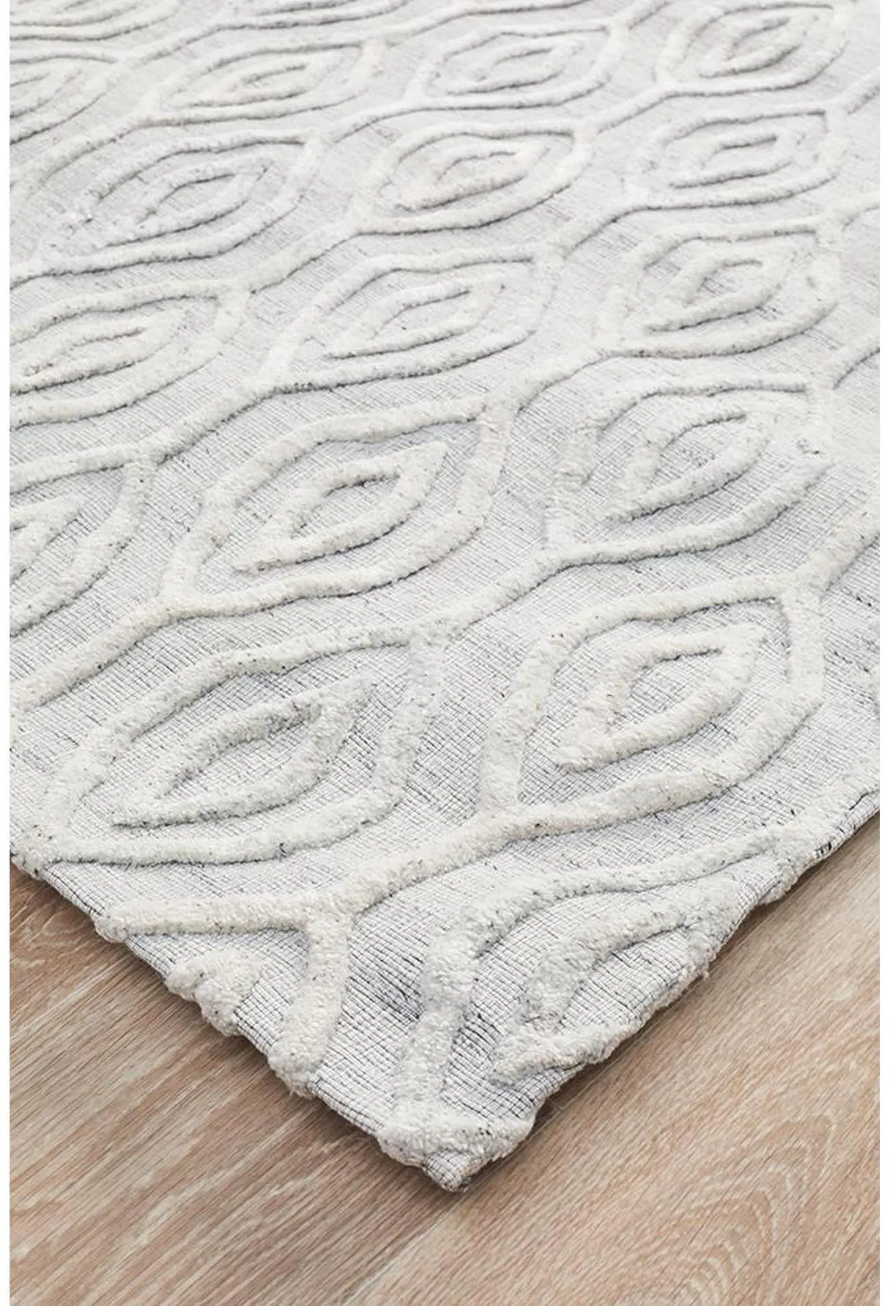 Vicenza Winter Wish White Modern Rug