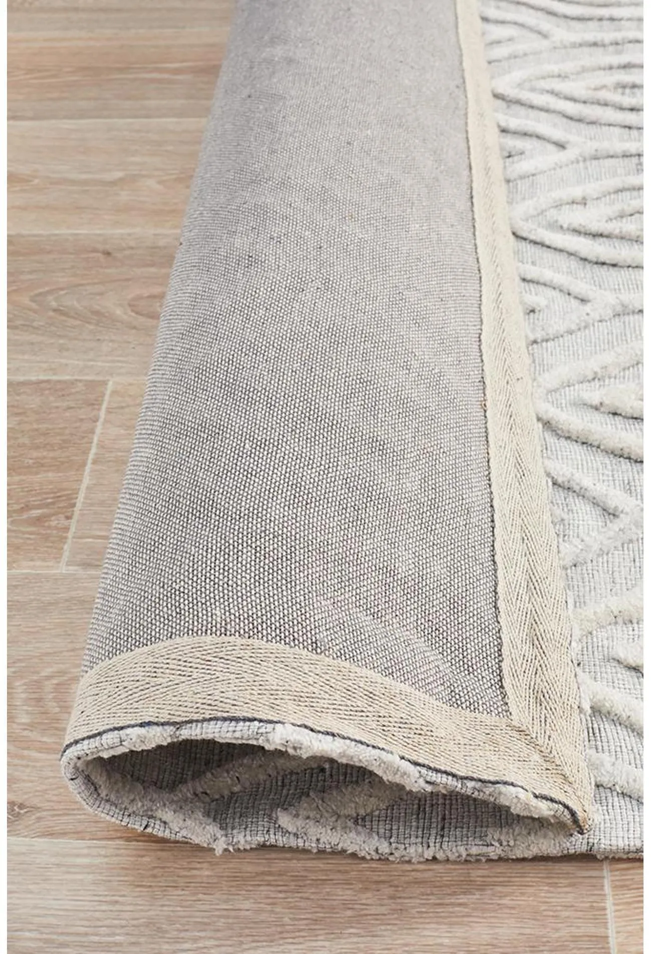 Vicenza Winter Wish White Modern Rug
