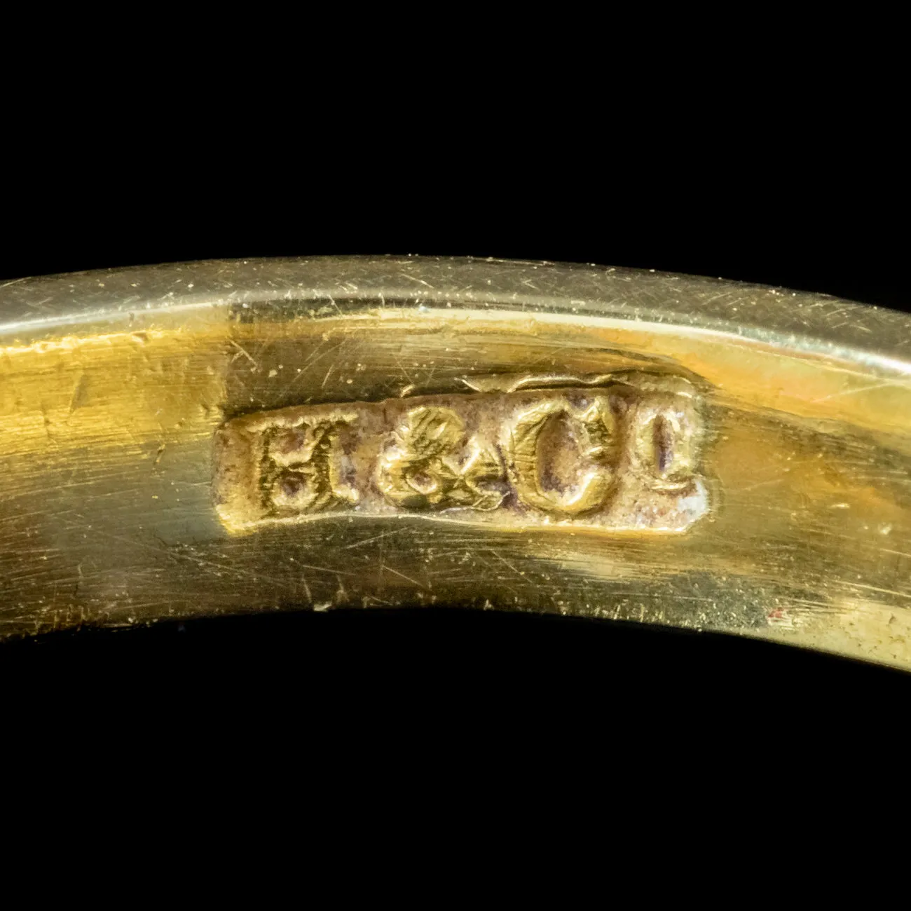 Vintage Opal Diamond Trilogy Ring Circa 1950