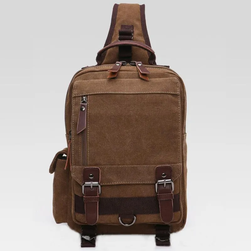 Vintage Outdoor Travel Shoulder Backpack