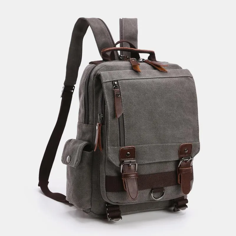 Vintage Outdoor Travel Shoulder Backpack