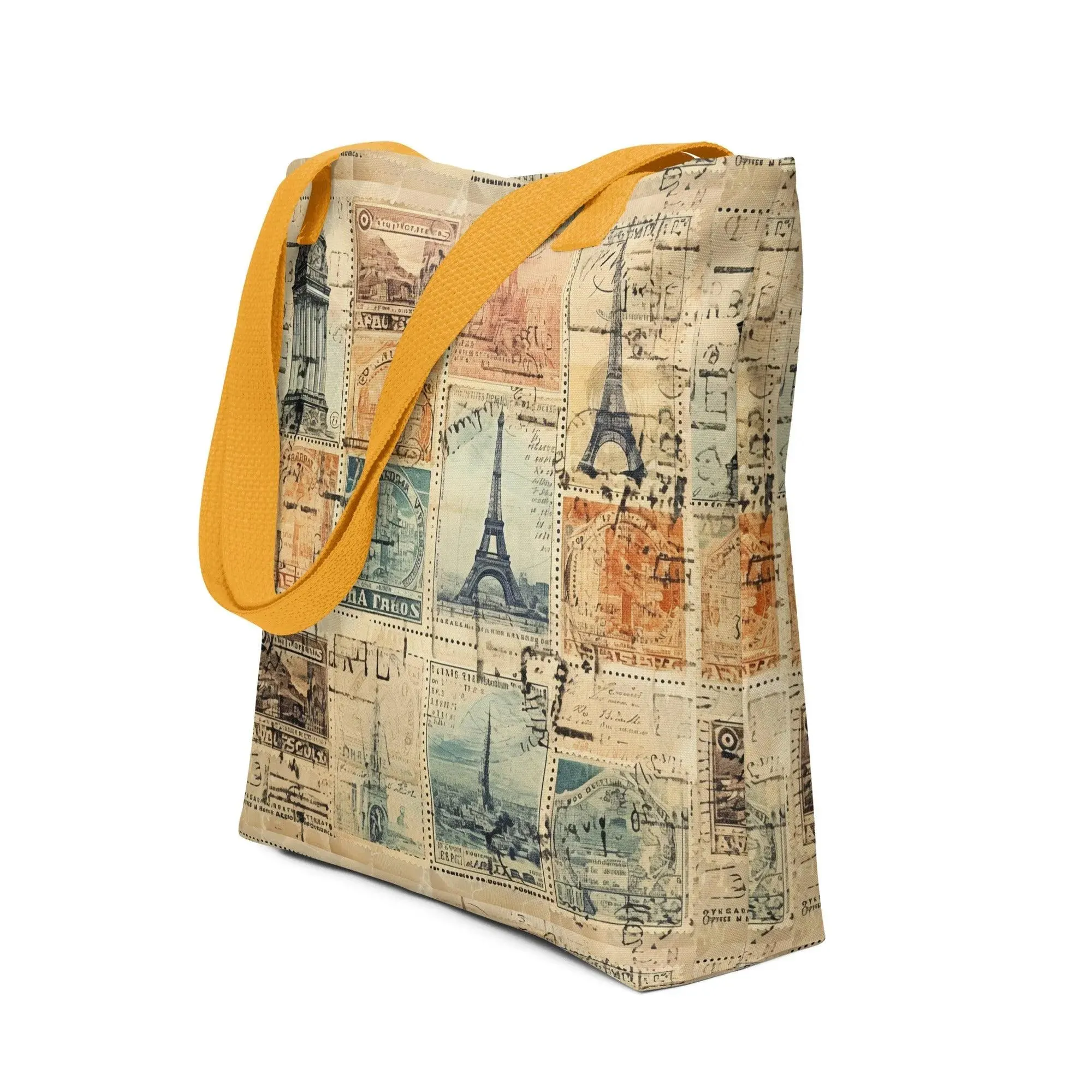 Vintage Travel Stamps Tote bag