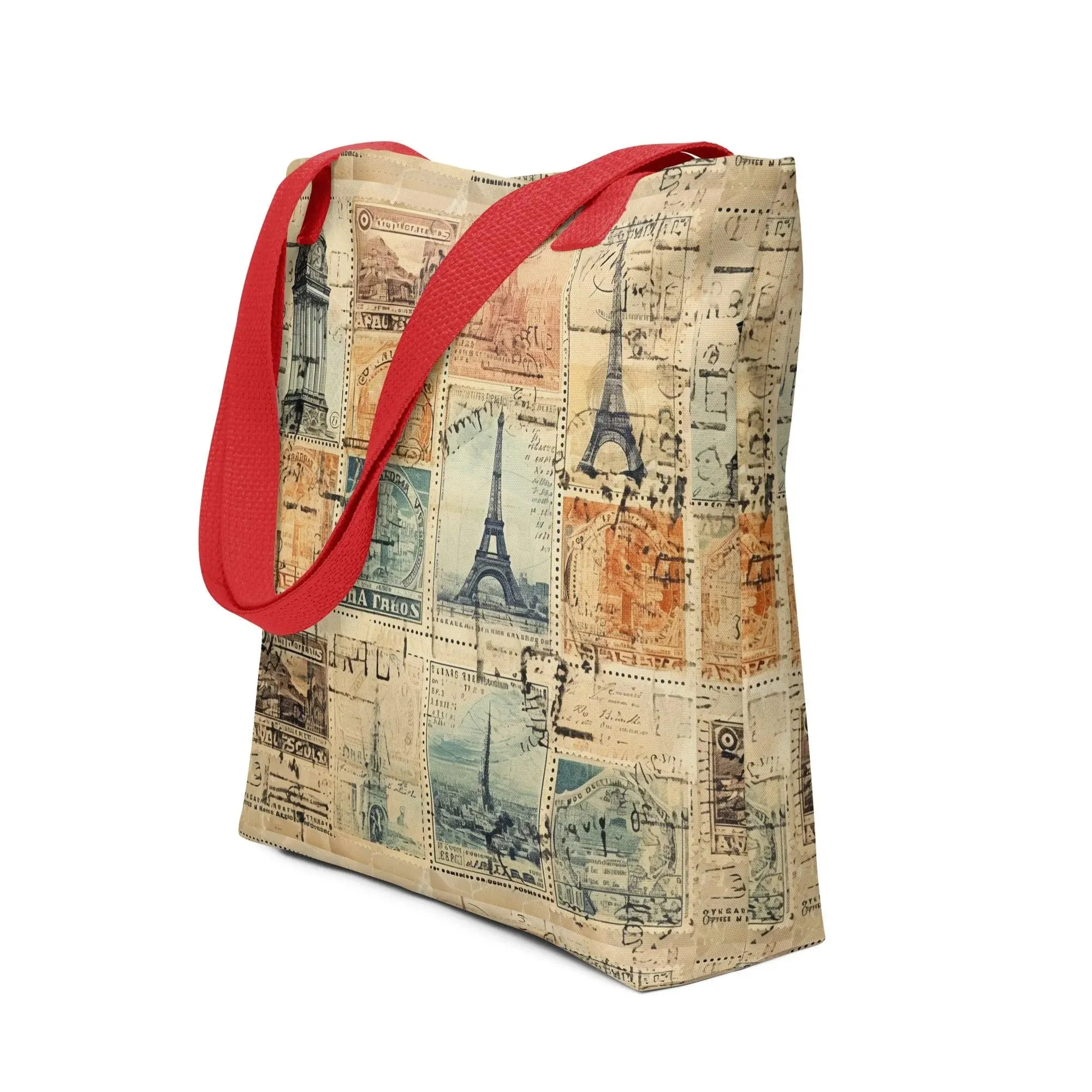 Vintage Travel Stamps Tote bag