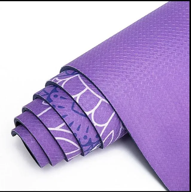 Virgo: Yoga Mat for Zodiac Lovers. Personalized Sun Sign Pilates mat. Extra thick, Non Slip. WickedYo.