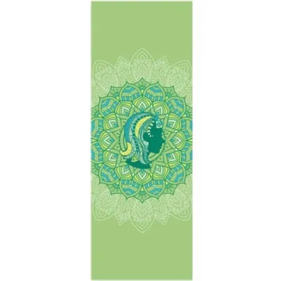 Virgo: Yoga Mat for Zodiac Lovers. Personalized Sun Sign Pilates mat. Extra thick, Non Slip. WickedYo.