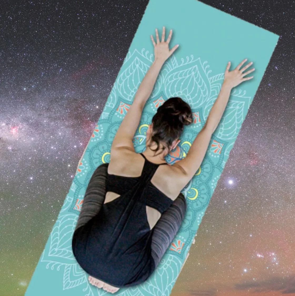 Virgo: Yoga Mat for Zodiac Lovers. Personalized Sun Sign Pilates mat. Extra thick, Non Slip. WickedYo.
