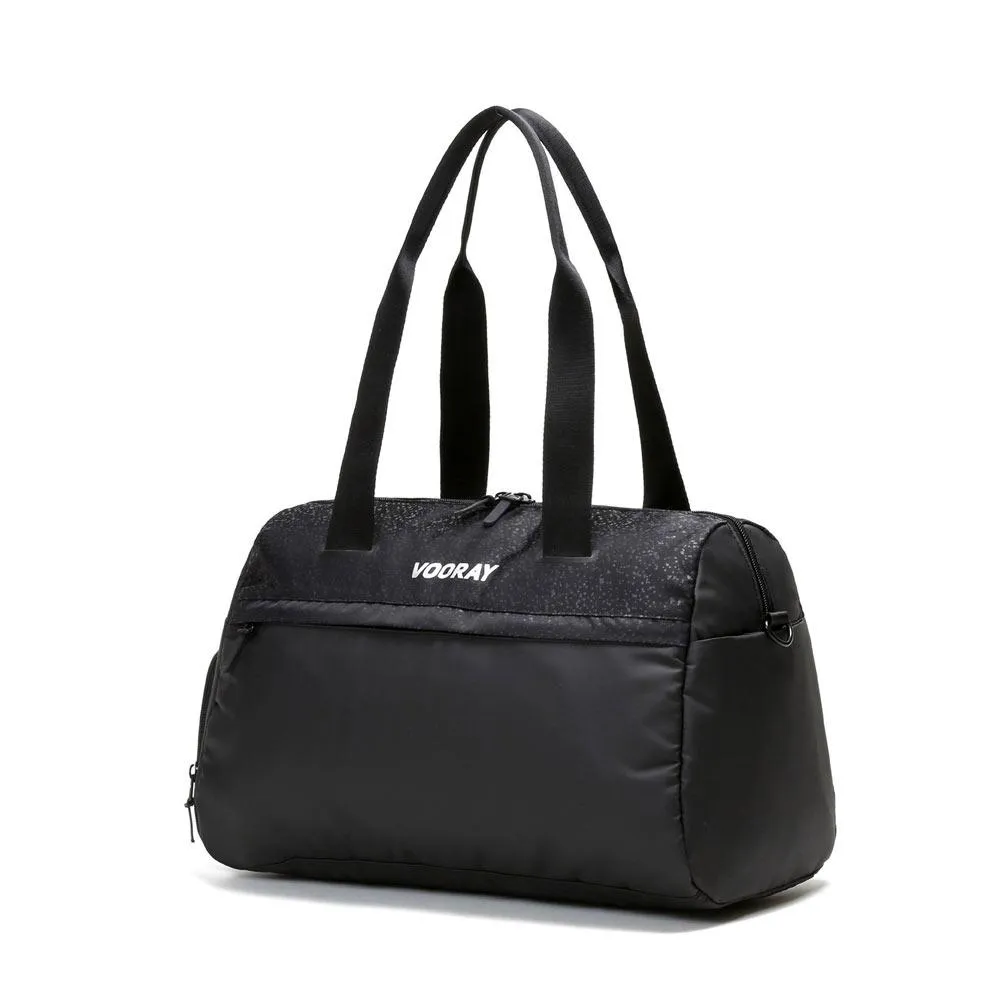 VOORAY TRAINER GYM DUFFEL BLACK FOIL