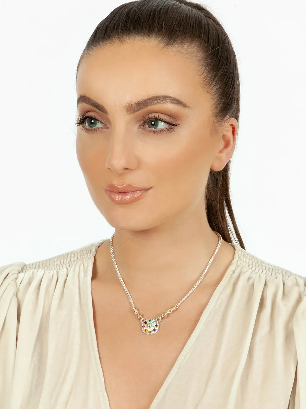 Wheel Necklace