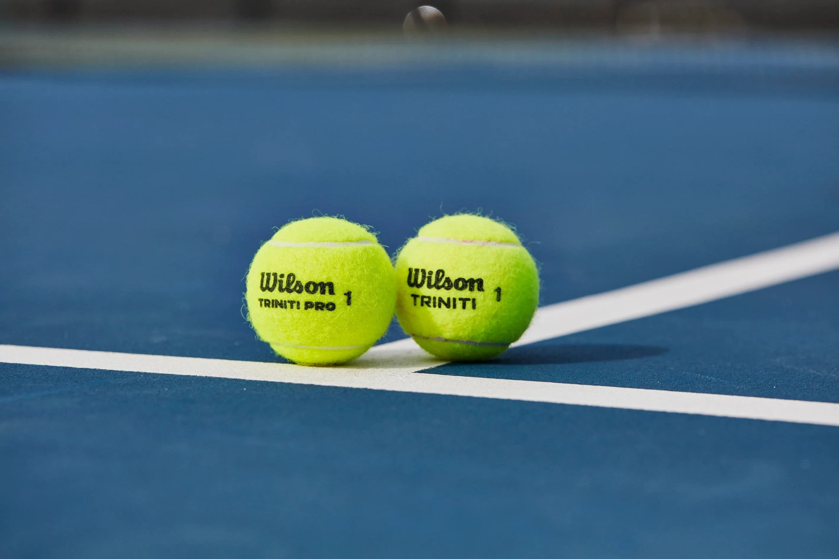 Wilson Trinity Pro Yellow All Court Tennis Balls case of 24 - 3 Ball Tubes (72 balls)