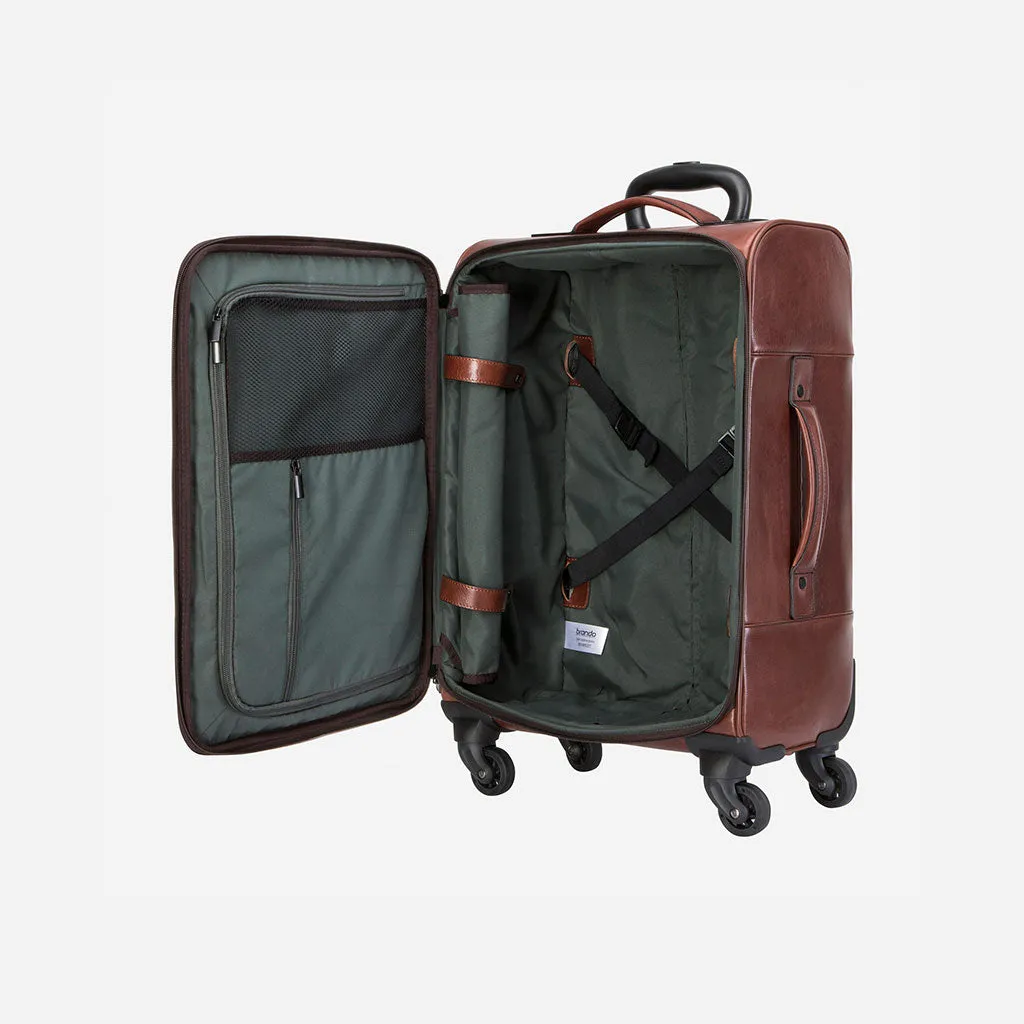 Winchester Leather Cabin Trolley, Brown