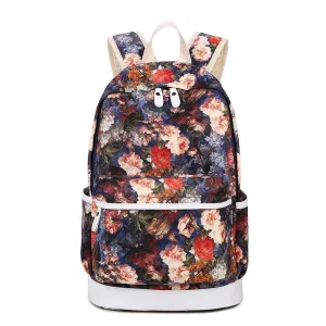 Women's Printed Travel Backpack For Laptop
