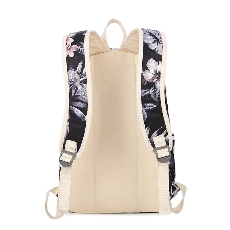 Women's Printed Travel Backpack For Laptop