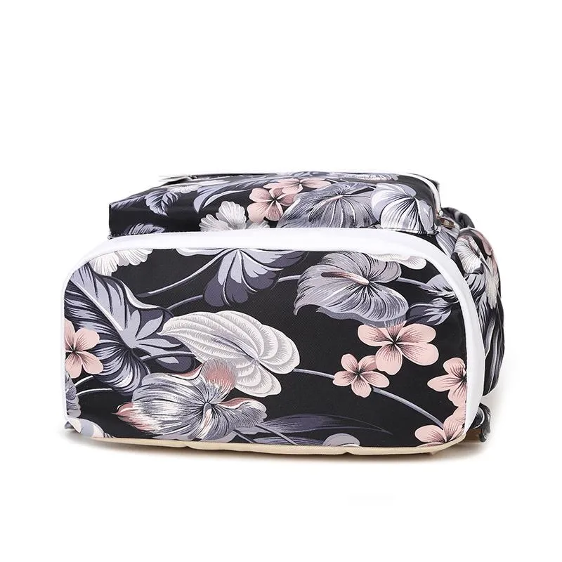 Women's Printed Travel Backpack For Laptop