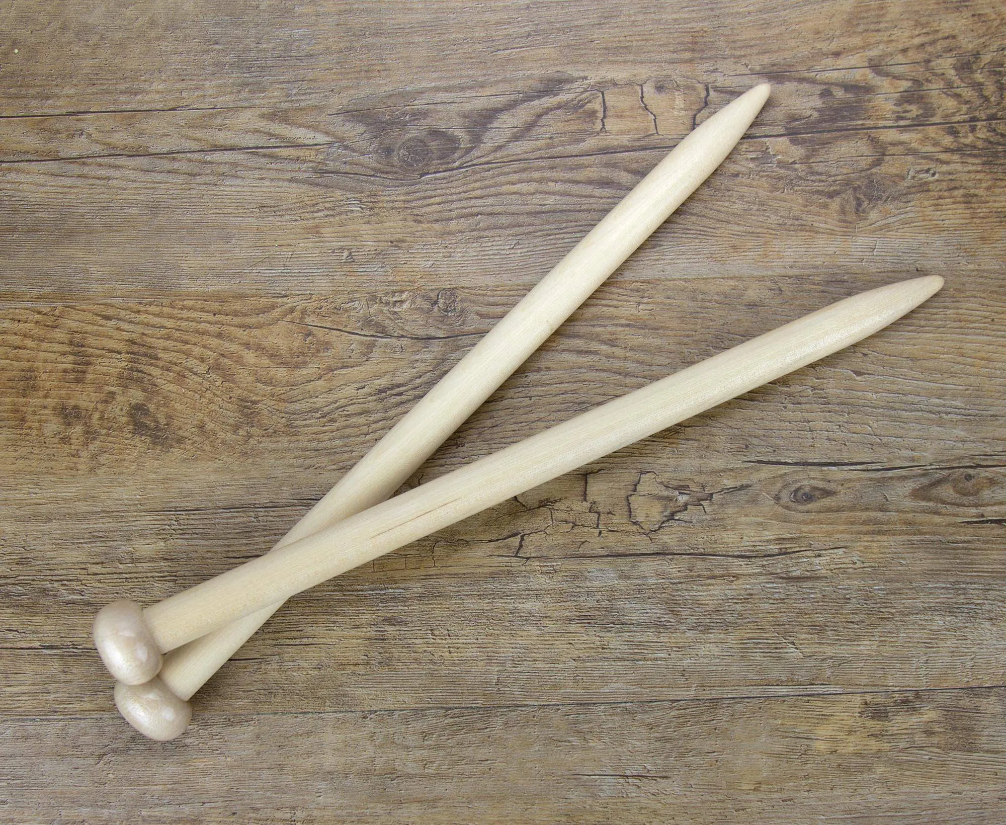 Wooden Single Point Needles