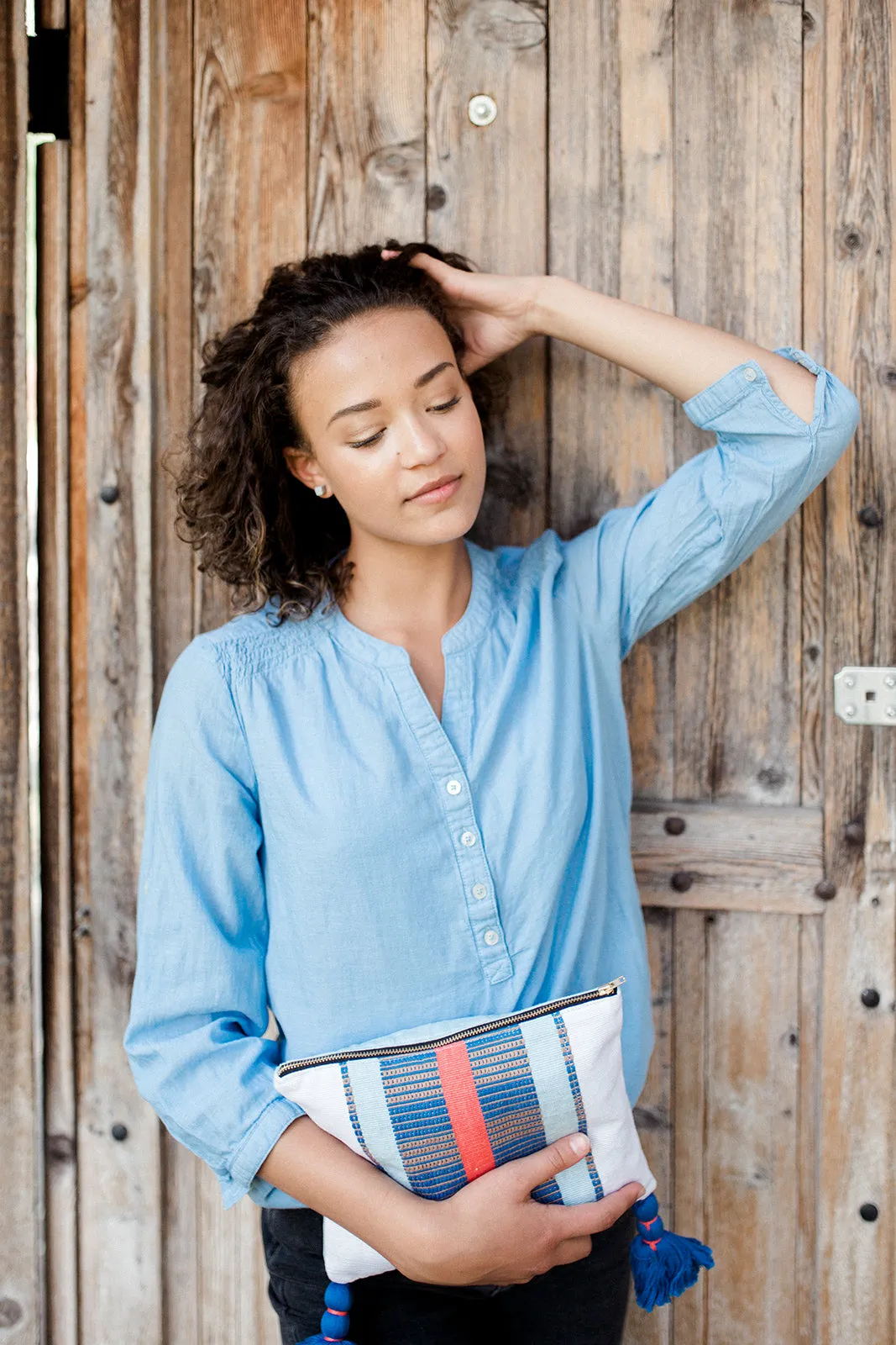 Woven Tassel Bag